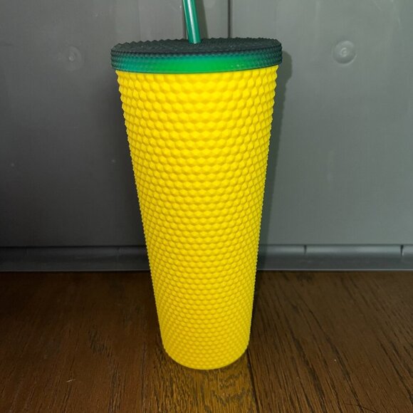 Starbucks Hawaii Exclusive Collection Matte Studded Pineapple Tumbler 24oz - Picture 4 of 7